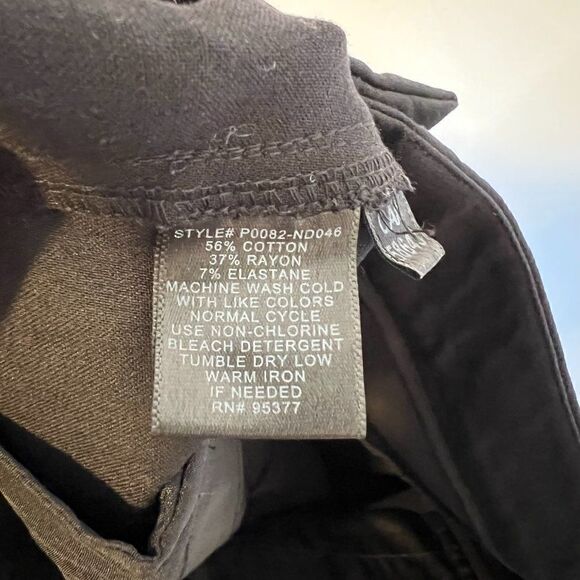 Sanctuary City Peg Black Skinny Trouser Pants - Picture 7 of 7